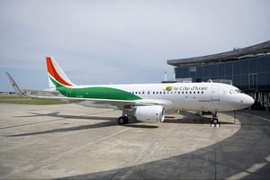 Un Airbus A319 de la compagnie Air Côte d’Ivoire. © DR