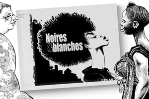 « Noires et Blanches», de Damien Glez, La trace, 82 pages, 24 euros © GLEZ