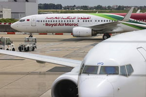 Les liaisons aériennes avec le Maroc ne devraient pas reprendre avant janvier 2022. © Laurent GRANDGUILLOT/REA
