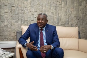 Le porte-parole du gouvernement nigérien et ministre de l’Élevage, Tidjani Idrissa Abdoulkadri. © DR
