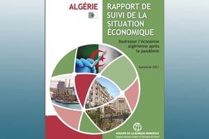 Couverture du rapport de suivi de la situation économique en Algérie. © DR