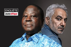 Henri Konan Bédié et Lofti Bel Hadj. © Photomontage : JA