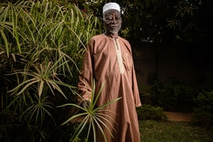 Yacouba Sawadogo, cultivateur, laureat du Right Livelihood Award 2018. © Sophie Garcia/Hans Lucas