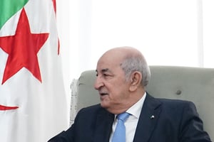 Abdelmadjid Tebboune est le chef de l’État algérien depuis décembre 2019. © Ministère des affaires étrangères (Grèce)/Flickr/Licence CC