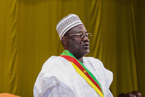 président de l’assemblée nationale du Cameroun depuis 1992. © kepseu/maxppp