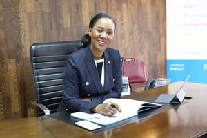 Gwendoline Abunaw est DG d’Ecobank Cameroun et responsable du cluster Cemac pour le groupe bancaire panafricain. © Ecobank.