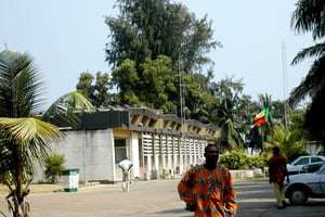 Les locaux de l’ORTB à Cotonou, Bénin. © Wikipédia.