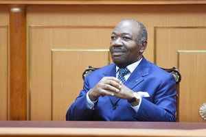 Ali Bongo Ondimba, en 2021 © Communication Présidentielle