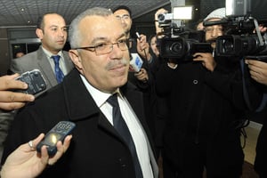 L’ancien ministre de la Justice Noureddine Bhiri. © FETHI BELAID/AFP