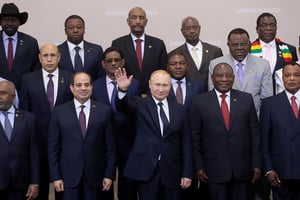 Sommet Russie-Afrique à Sotchi, en Russie, en octobre 2019 © Sergei Chirikov/Pool via REUTERS