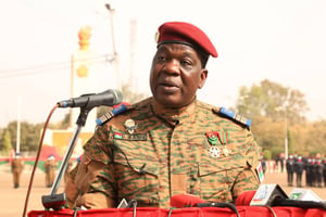 Le colonel-major burkinabè David Kabré. © DR