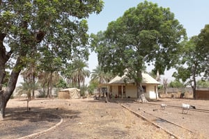 Nassarao, ce qu’il reste de la résidence d’Ahmadou Ahidjo. © Franck Foute