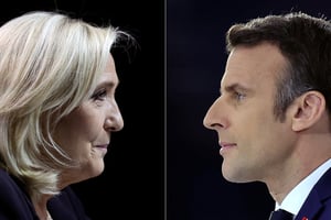 Marine Le Pen et Emmanuel Macron. © REUTERS/Sarah Meyssonnier