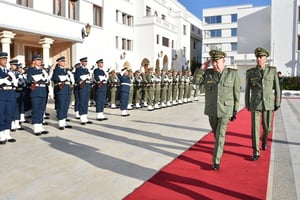 Le général-major Saïd Chengriha, chef d’état-major de l’Armée nationale populaire (ANP) algérienne. © Zinedine Zebar/Starface