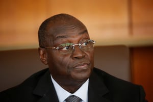 L’ancien gouverneur de la Bceao, Tiémoko Meyliet Koné. © LUC GNAGO/REUTERS