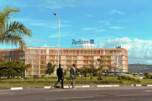 L’hotel Radisson Blu de Kigali (Rwanda). © Vincent Fournier/JA