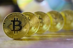 Après avoir adopté le bitcoin comme monnaie officielle en avril 2022, la Centrafrique a officiellement lancé le 3 juillet le « projet sango », son nouveau système monétaire numérique alimenté par la technologie blockchain. © Pascal SITTLER/REA