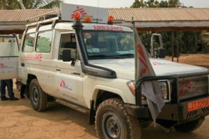 Une ambulance de MSF Cameroun. © msf.org