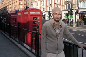 Rafik Moumen Khalifa à Londres, en mai 2006. © V.S.D./SIPA