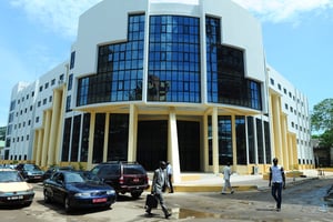 Le nouveau Ministère de la Justice à Conakry. © Vincent Fournier/JA