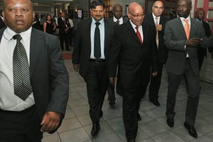 Atul Gupta et Jacob Zuma, en mars 2012. © Creative Commons / Flickr / Gouvernement sud-africain