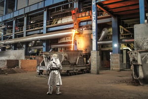 Le Complexe Métallurgique de Moanda (CMM), au Gabon.