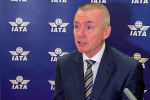 Willie Walsh, le directeur général de la Iata, à Doha, au Qatar, le 19 juin 2022. © IMAD CREIDI/REUTERS