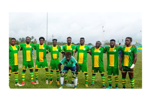 Le club de football Oyem AC, au Gabon. © Facebook Oyem AC