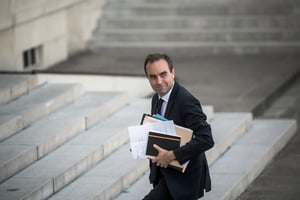 Sébastien Lecornu, le 4 juillet 2022, au palais de l’Élysée, à Paris. © Arthur Nicholas Orchard/Hans Luca via AFP