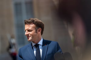 Emmanuel Macron, le 1er juillet 2022. Emmanuel Macron, President de la Republique francaise
01-07-2022
© Romain GAILLARD/REA