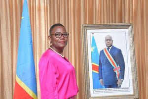 Antoinette N’Samba Kalambayi, ministre des Mines de RDC © Ministère des Mines RDC