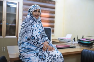 Saadani Mint Kaytour à Nouakchott, en juin 2022. © Bechir Malum pour JA
