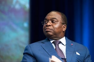 Louis Paul Motaze est le ministre camerounais des Finances depuis 2018. © Nicholas Karlin/World Bank