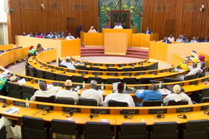 Lors d’une session de l’Assemblée nationale sénégalaise. © DR
