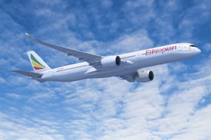 Ethiopian Airlines, première compagnie du continent, attend quatre A350-1000. © Airbus