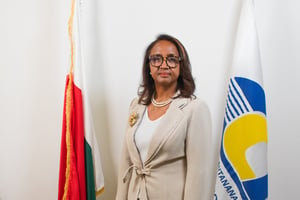Joséphine Andriamamonjiarison, présidente de Cap Business océan Indien. © Cap Business IO.