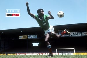 Salif Keïta, alors attaquant à l’ASSE © Presse Sports