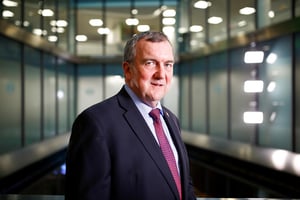 Le directeur général de Barrick Gold, Mark Bristow, à Londres, le 6 novembre 2018. © Reuters/Henry Nicholls.