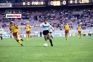 L’Algérien Rabah Madjer, en août 1984. © Philippe Caron/L’Equipe/Presse Sports