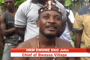 John Ewome Ekobo, dit chief Moja Moja. © DR