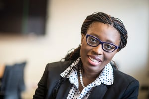 L’économiste camerounaise Vera Songwe. © Sylvain Cherkaoui pour JA.