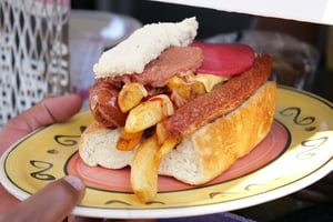 Un sandwich «kota» © Romain Chanson
