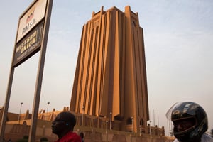 Siège de la Banque centrale du Mali, à Bamako. © Joe Penney/REUTERS