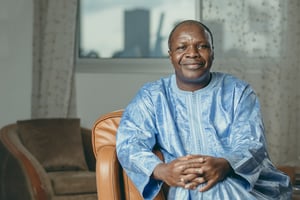 Albert Mabri Toikeusse, en juin 2018, à Abidjan. © Issam Zejly pour JA