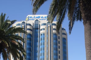Siège de la BH Bank (ex-Banque de l’Habitat), à Tunis. © Rais67.