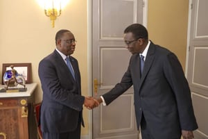 Macky Sall et Amadou Bâ. © DR/présidence Sénégal