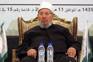 Youssef al-Qaradawi © Karim JAAFAR / AL-WATAN DOHA /AFP