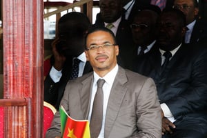 Franck Biya, à Yaoundé, en 2019. © Maboup