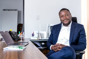 Idriss Martial Monthe, fondateur de CinetPay, ambitionne de voir les services développés par sa start-up disponibles dans tout l’espace francophone. © NADI JESSICA