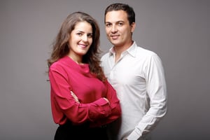 Sofia Alj et Ismael  Belkhayat, fondateurs de la start-up Chari. © AmineChbani/Puresprit